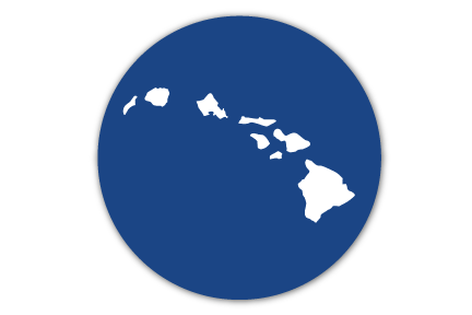 Icon image of the state of Hawaii